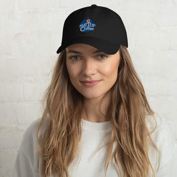 Hilltop Coffee Baseball Hat (Blue logo)