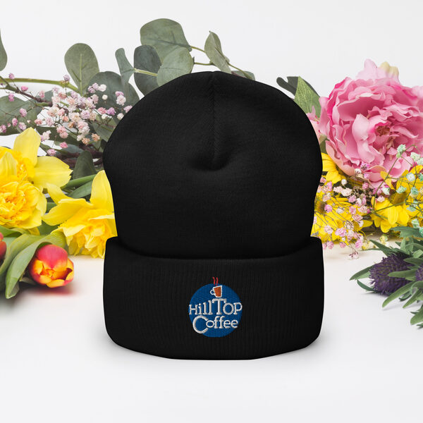 Hilltop Coffee Beanie (Blue logo)
