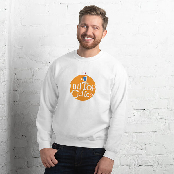 Hilltop Coffee Unisex Sweatshirt (Orange logo)