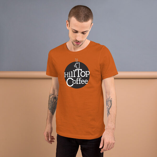 Unisex Hilltop Coffee T-Shirt (Black logo)