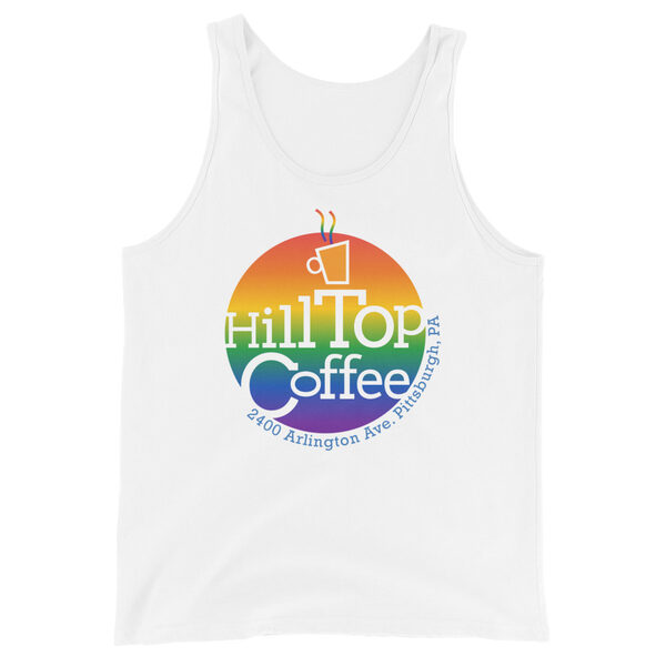 Unisex Hilltop Coffee Tank Top (Pride)
